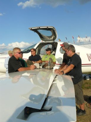 Делегация Lancair на МАКС-2011