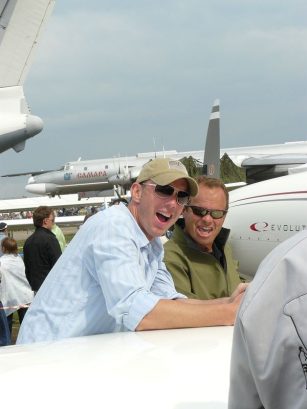 Делегация Lancair на МАКС-2011