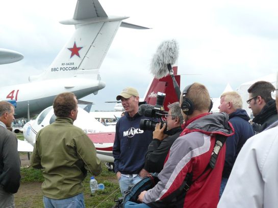 Делегация Lancair на МАКС-2011
